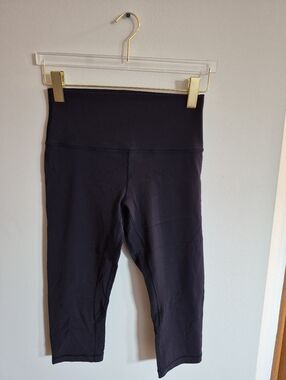 Lululemon Align Crop 19" Midnight Navy Size 8